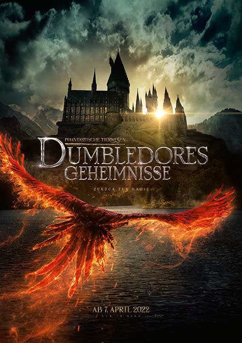 Phantastische Tierwesen: Dumbledores Geheimnisse Film 2022 Kino Plakat