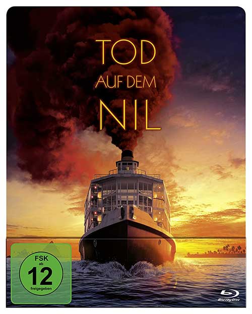 TOD AUF DEM NIL Film 2022 Blu-ray Steelbook Cover shop kaufen