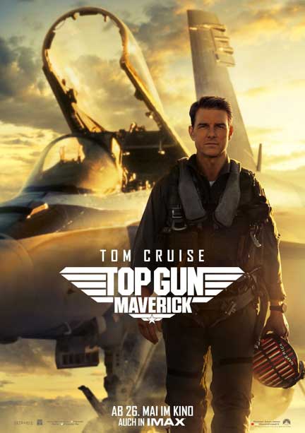 TOP GUN MAVERICK Film 2022 Kino Plakat