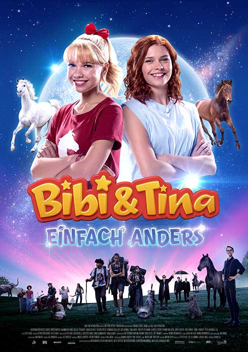 BIBI & TINA – EINFACH ANDERS Film 2022 Kino Plakat