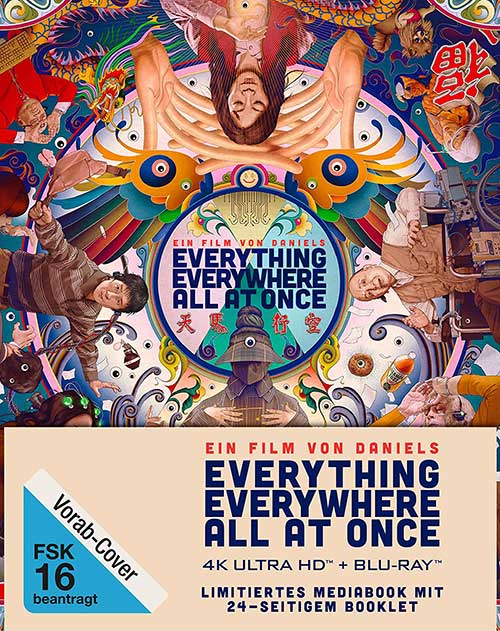 Everything Everywhere All at Once - Mediabook (4K Ultra HD) (+ Blu-ray) Film 2022 Cover shop kaufen