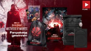 DOCTOR STRANGE IN THE MULTIVERSE OF MADNESS Film 2022 Kino Fanpakete Gewinnspiel gewinnen Artikelbild