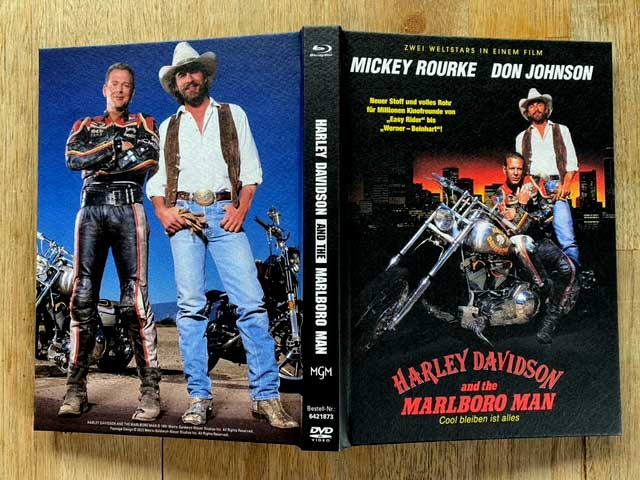 Harley Davidson and the Marlboro Man – Blu-ray Review als Limited Collector's Edition im Mediabook Produktbild