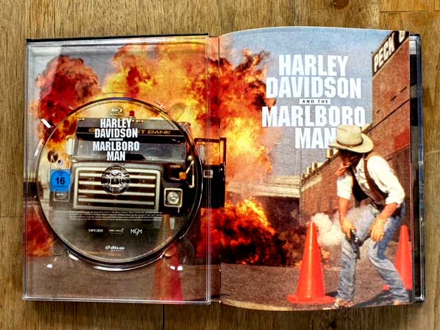 Harley Davidson and the Marlboro Man – Blu-ray Review als Limited Collector's Edition im Mediabook Produktbild