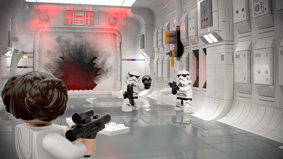 LEGO Star Wars: Die Skywalker Saga – PS5 Review Spiel 2022 Szenenbild