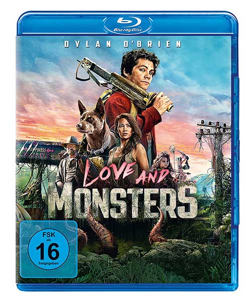 Love and Monsters Film 2021 Blu-ray Cover shop kaufen