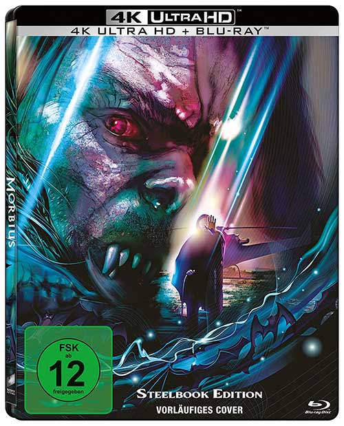 MORBIUS Film 2022 4k UHD Steelbook Cover shop kaufen