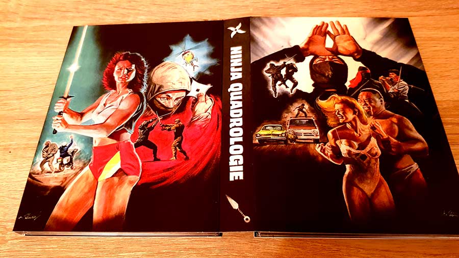 Ninja Quadrologie Deluxe-Edition – Blu-ray Review Produktbild