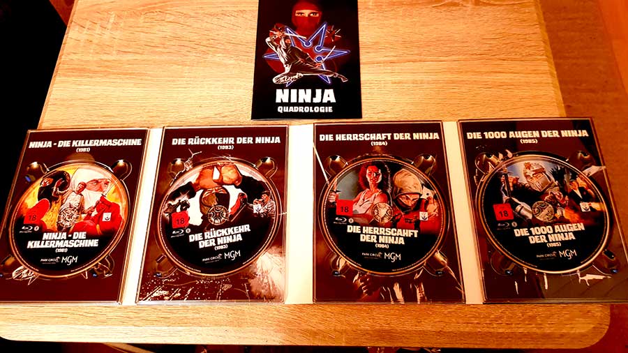 Ninja Quadrologie Deluxe-Edition – Blu-ray Review Produktbild