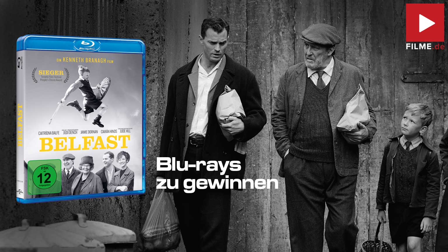 Belfast Film 2022 Gewinnspiel gewinnen Blu-ray DVD Artikelbild