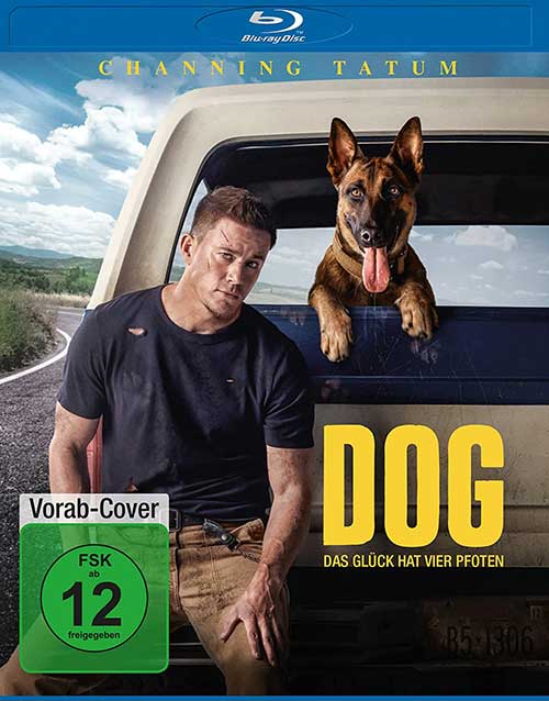 DOG - DAS GLÜCK HAT VIER PFOTEN Film 2022 Blu-ray COver shop kaufen