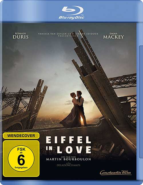 Eiffel in Love Film 2022 Blu-ray Cover shop kaufen