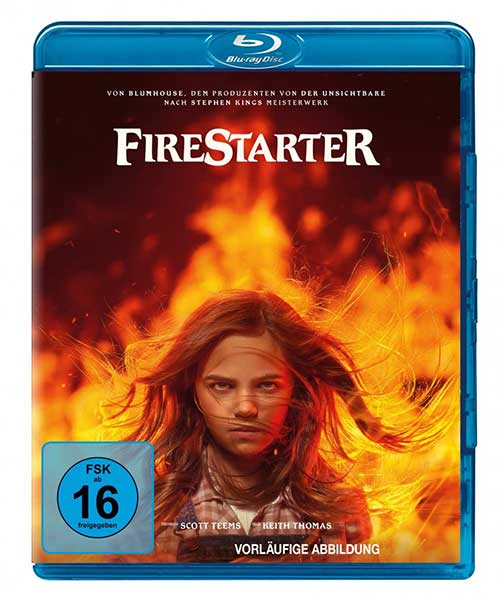 Firestarter Film 2022 Blu-ray COver shop kaufen