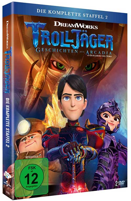 Trolljäger – Geschichten aus Arcadia – Die Komplette Staffel 2 Serie Gesamtbox DVD COver shop kaufen