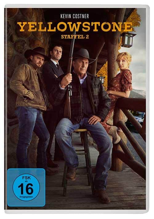 Yellowstone – Die komplette zweite Staffel Serie 2022 DVD Cover shop kaufen