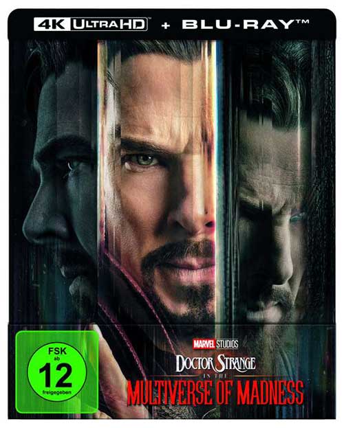 DOCTOR STRANGE IN THE MULTIVERSE OF MADNESS Film 2022 4k UHD Cover shop kaufen