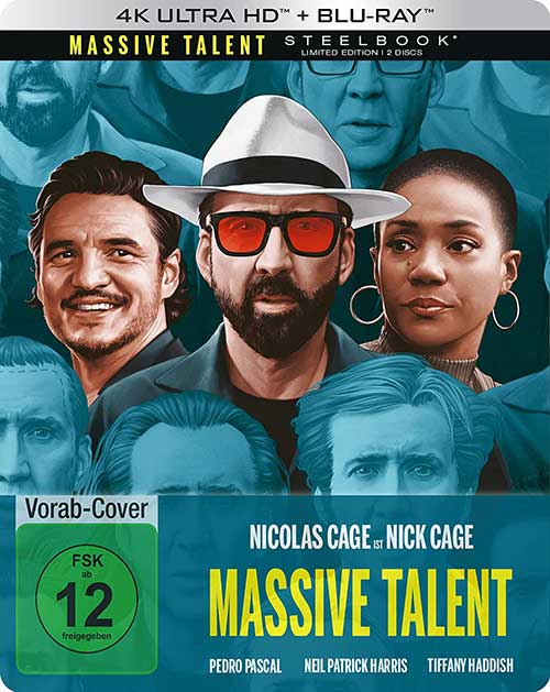 Massive Talent - Limitiertes Steelbook (4K Ultra HD) (+ Blu-ray) (exklusiv bei Amazon.de) Cover shop kaufen