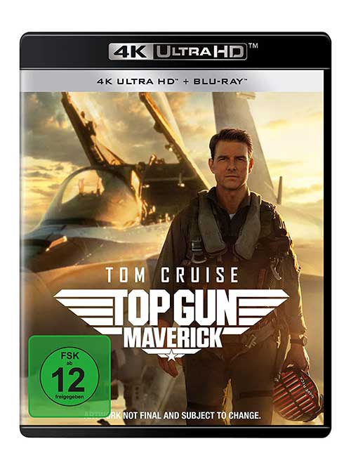 TOP GUN MAVERICK Film 2022 4k UHD Cover shop kaufen