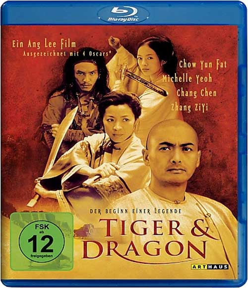 Tiger & Dragon Film Blu-ray COver shop kaufen