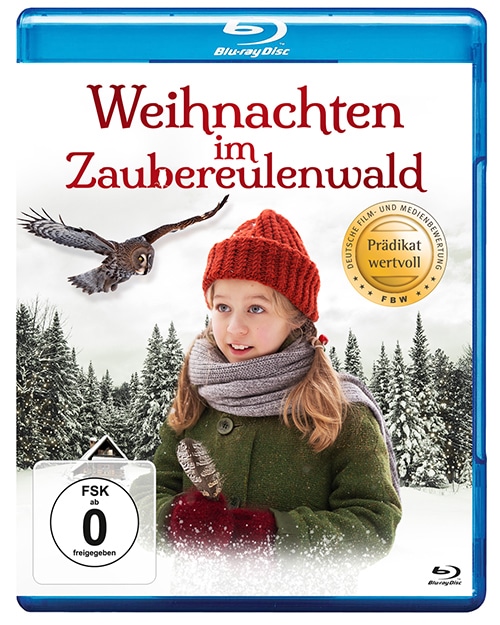 WEIHNACHTEN IM ZAUBEREULENWALD Film 2021 Blu-ray Cover shop kaufen