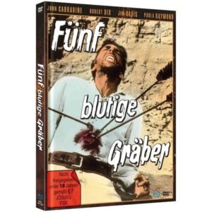 5 blutige Gräber - Mediabook - Cover A - Uncut - Limited Edition auf 500 Stück  (+ DVD)
