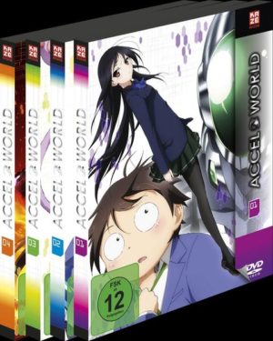 Accel World - Gesamtausgabe - DVD Box - Neu  [4 DVDs]