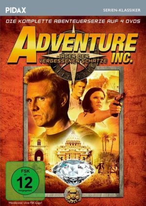 Adventure Inc. - Jäger der vergessenen Schätze / Die komplette 22-teilige Abenteuererie (Pidax Serien-Klassiker)  [4 DVDs]