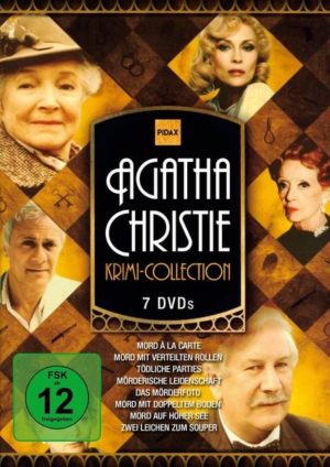 Agatha Christie Krimi-Collection / Acht spannende Agatha Christie-Krimis mit Starbesetzung (Pidax Film-Klassiker)  [7 DVDs]