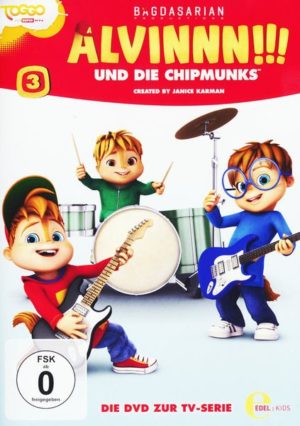 Alvinnn!!! und die Chipmunks (3)DVD z.TV-Serie-Das Musikfestival