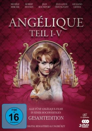 Angélique I-V - Gesamtedition (Alle 5 Filme - Digital remastered) (Filmjuwelen)  [3 DVDs]