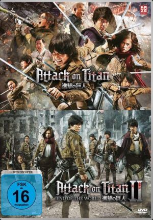 Attack on Titan - Film 1&2 (Realfilm)  [2 DVDs]