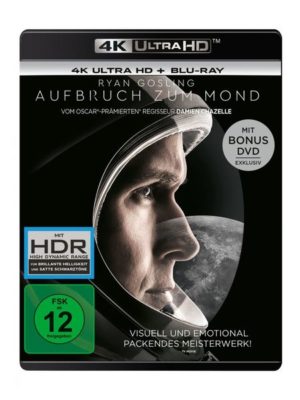 Aufbruch zum Mond  (4K Ultra HD) (+ Blu-ray 2D) (+ Bonus-DVD)