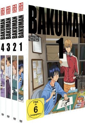 Bakuman - DVD Gesamtausgabe ohne Schuber  [4 DVDs]