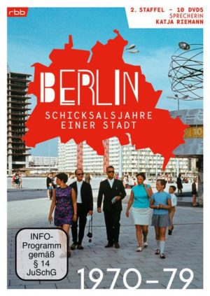 Berlin - Schicksalsjahre einer Stadt - Staffel 2 (1970-1979)  [10 DVDs]