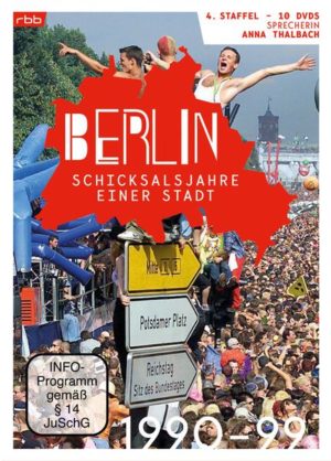 Berlin - Schicksalsjahre einer Stadt - Staffel 4 (1990-1999)  [10 DVDs]