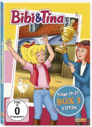 Bibi & Tina - Box 3 Folge 19-27  [3 DVDs]