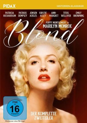 Blond (Blonde) / Starbesetzter Zweiteiler nach dem gleichnamigen Bestseller über die Hollywood-Legende Marilyn Monroe (Pidax Historien-Klassiker)