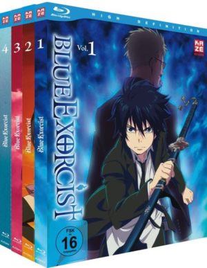 Blue Exorcist - Staffel 1 - Gesamtausgabe - Blu-ray Box  [4 BRs]