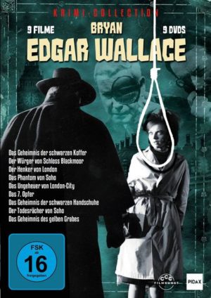 Bryan Edgar Wallace - Collection / 9 spannende Gruselkrimis mit Starbesetzung  [9 DVDs]