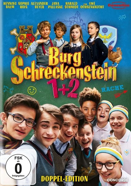 Burg Schreckenstein 1+2  [2 DVDs]
