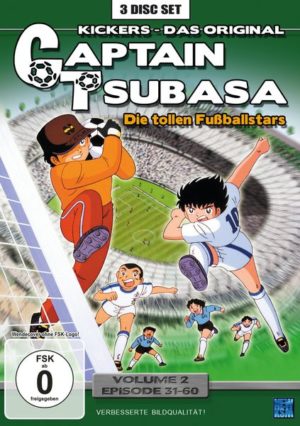 Captain Tsubasa Vol. 2 - Episode 31-60  [3 DVDs]