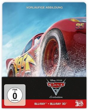 Cars 3 - Evolution - Steelbook  (+ Blu-ray 2D) (+ Bonusdisc)