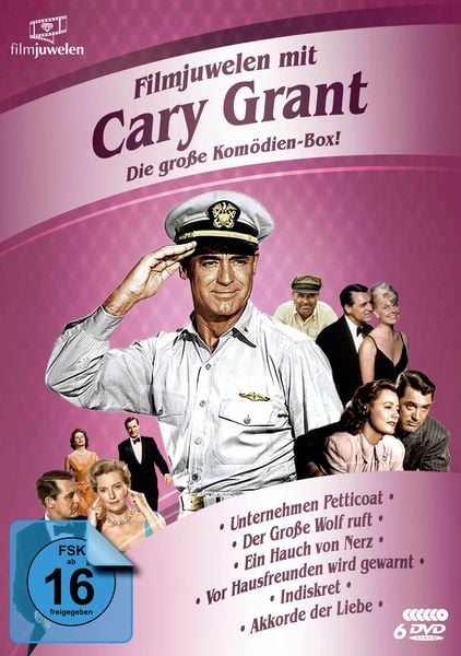 Cary Grant Box  [6 DVDs]