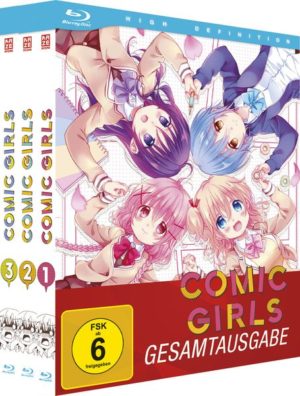 Comic Girls - Gesamtausgabe - Blu-ray Box  [3 BRs]