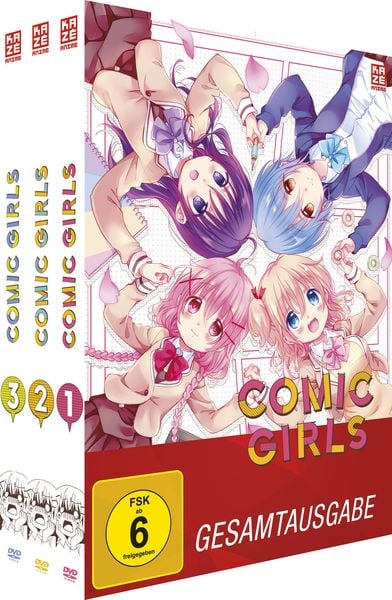 Comic Girls - Gesamtausgabe - DVD Box  [3 DVDs]
