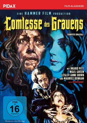 Comtesse des Grauens (Countess Dracula) / Kultiger Horrorfilm aus den legendären Hammer-Studios (Pidax Film-Klassiker)