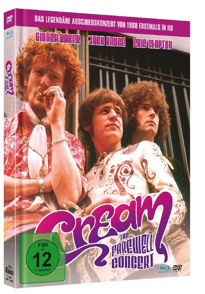 Cream - The Farewell Concert - Mediabook  (Blu-ray+DVD)