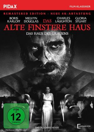 Das alte finstere Haus (The Old Dark House) - Remastered Edition - Neue 4 K-Abtastung / Horrormeilenstein mit Starbesetzung (Pidax Film-Klassiker)