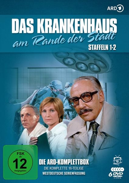 Das Krankenhaus am Rande der Stadt - Die ARD-Komplettbox - Die komplette 16-teilige westdeutsche Serienfassung (Fernsehjuwelen)  [6 DVDs]
