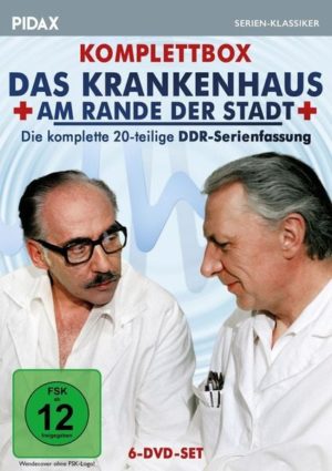 Das Krankenhaus am Rande der Stadt - Komplettbox / Die komplette 20-teilige DDR-Serienfassung (Pidax Serien-Klassiker)  [6 DVDs]